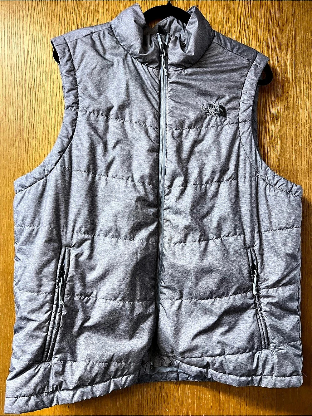 The North Face Men's Gray Puffer Vest Size XL